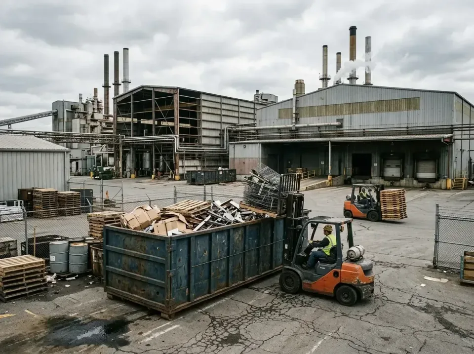 industrial-factory-scrap-conta-003 — frequently asked questions, Cheap Roll-off Dumpster Rentals in Pevely, MO